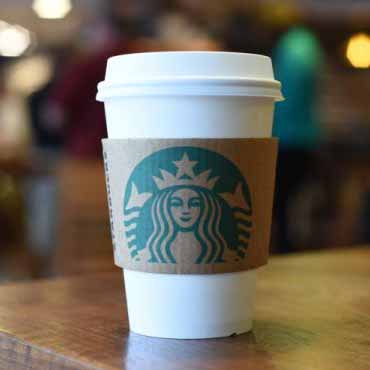 A starbucks cup